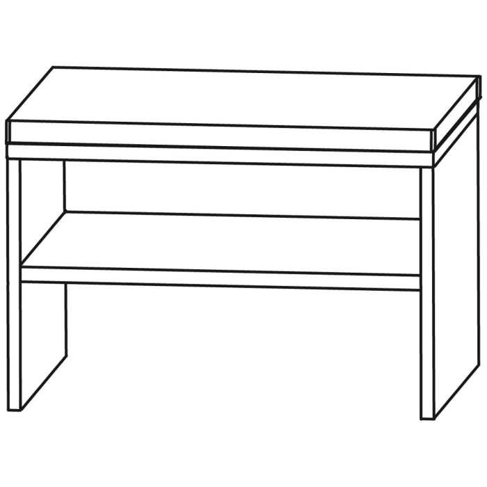 Puris Swing Sitzbank 60 x 45 x 45,8 cm