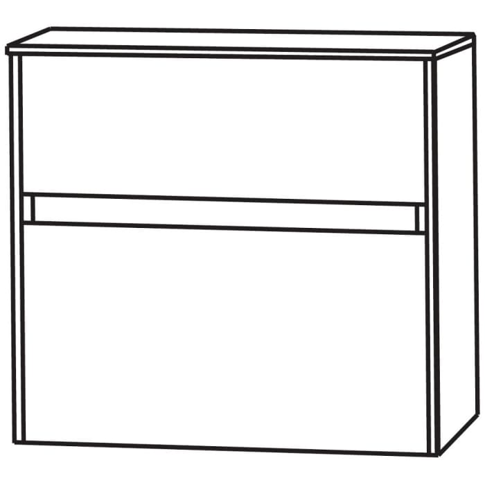 Puris Unique Unterschrank 62,2 x 45 cm grifflos