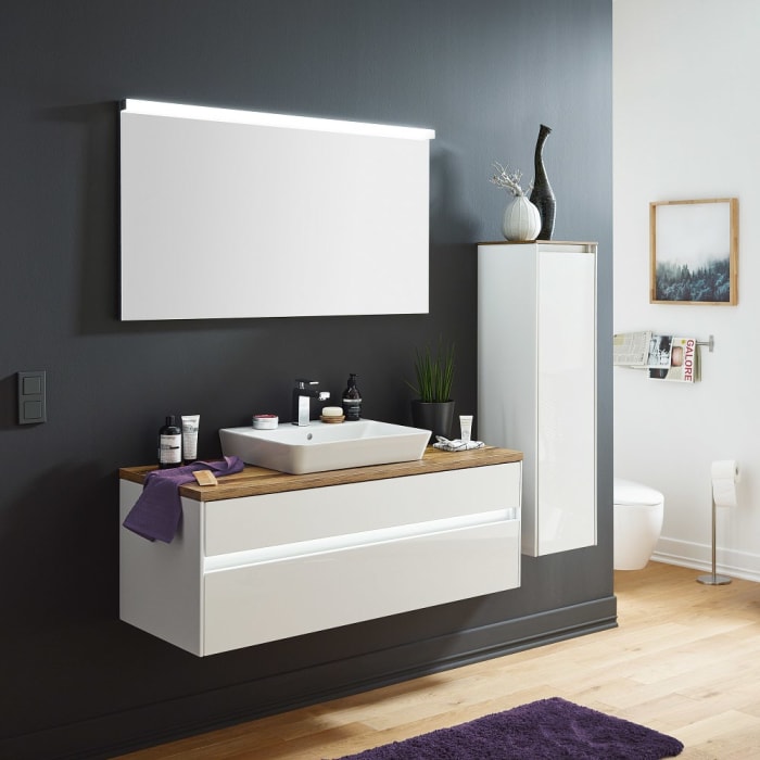 Puris Unique Waschtischunterschrank 122 x 49,2 cm grifflos