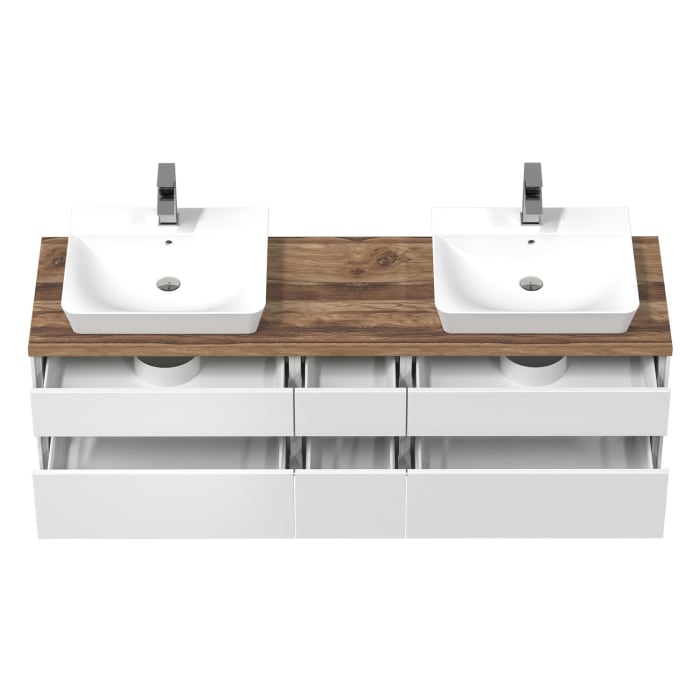 Puris Unique Waschtischunterschrank 172 x 49,2 cm grifflos