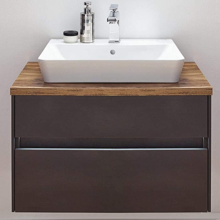 Puris Unique Waschtischunterschrank 72 x 49,2 cm grifflos, ohne Ausschnitt