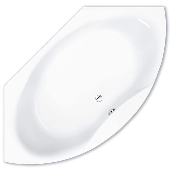 Repabad Taurus 140 OE Eck-Badewanne