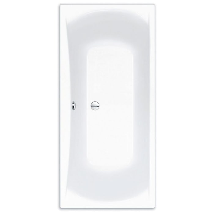 Repabad Arosa 180 Rechteck-Badewanne mit Farblichttherapie