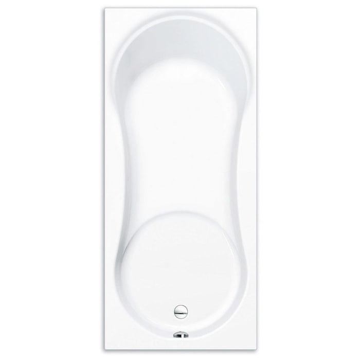 Repabad Dublin 170/75 Rechteck-Badewanne