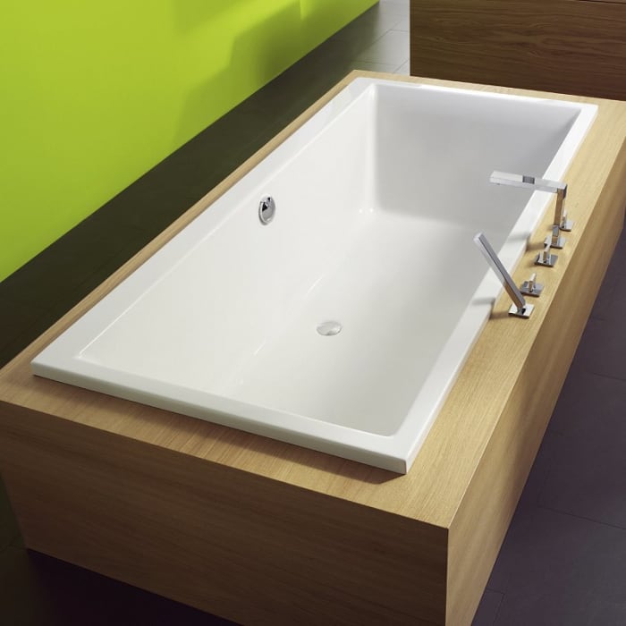 Repabad Genf 190 Rechteck-Badewanne