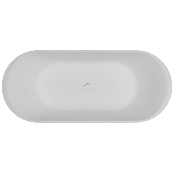 Riho Valor freistehende Oval-Badewanne 170 x 72 cm