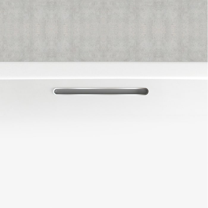 Riho Still Square Rechteck-Badewanne 180 x 80 cm inkl. Schürze rechts