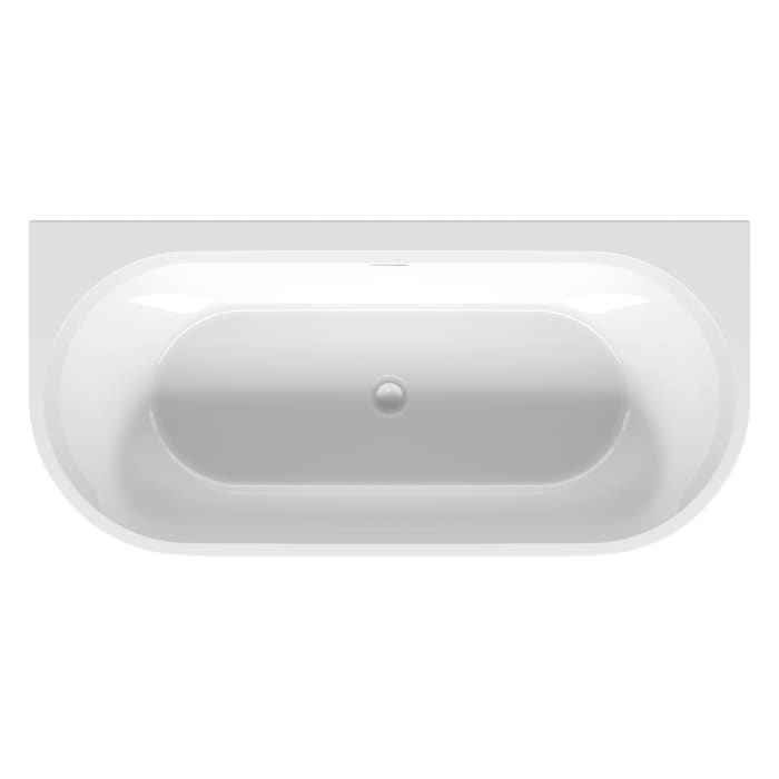 Riho Desire Back-2-Wall Vorwand-Badewanne 180 x 84 cm mit Riho Fall