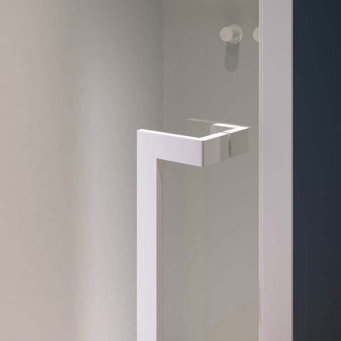 Riho Lucid Pendeltür mit Festteil für Nische GD104 120 cm