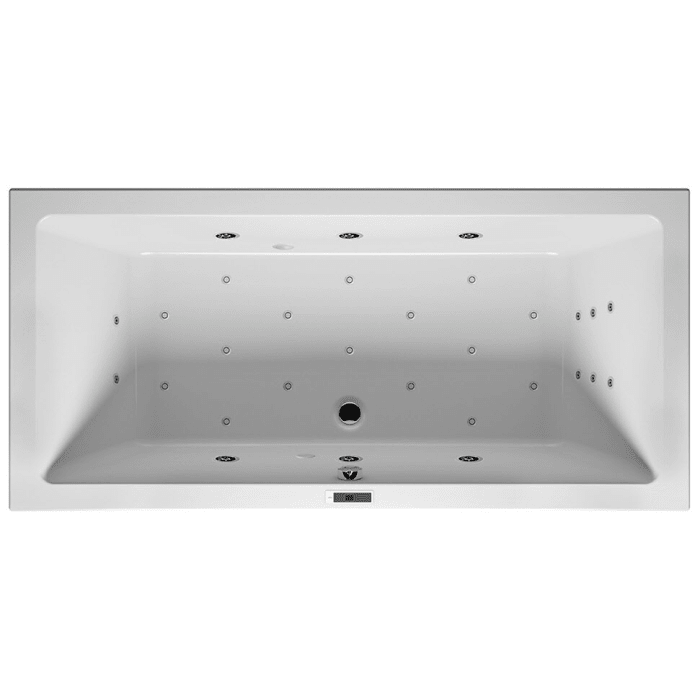 Riho Lugo Whirlpool 190 x 90 cm Bliss 16 Aero Jets, links