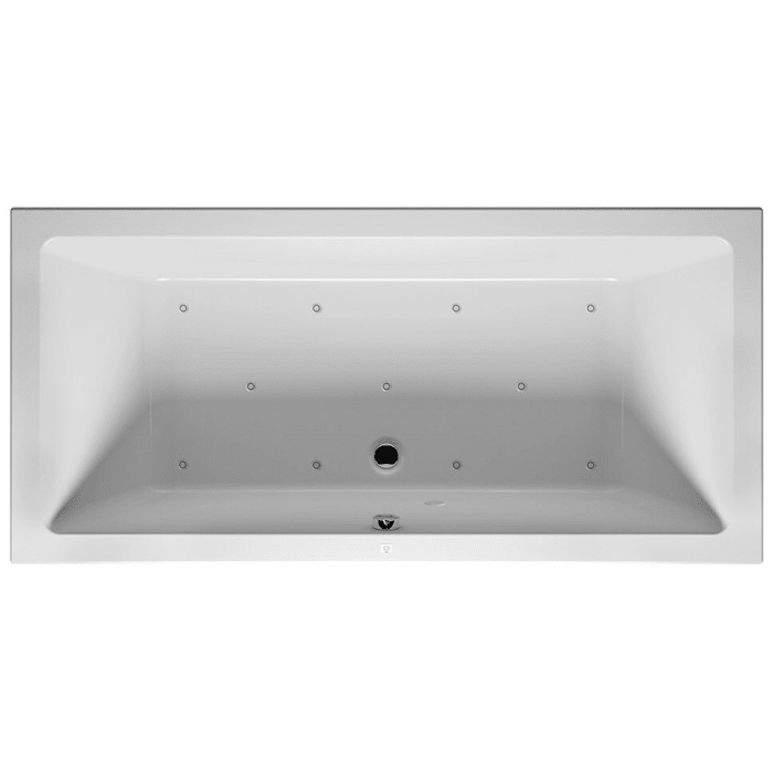 Riho Lusso Whirlpool 180 x 90 cm Air 11 Jets, rechts