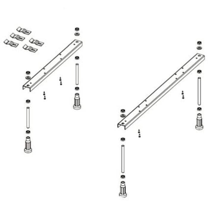 Riho Badewannen Füße 09
