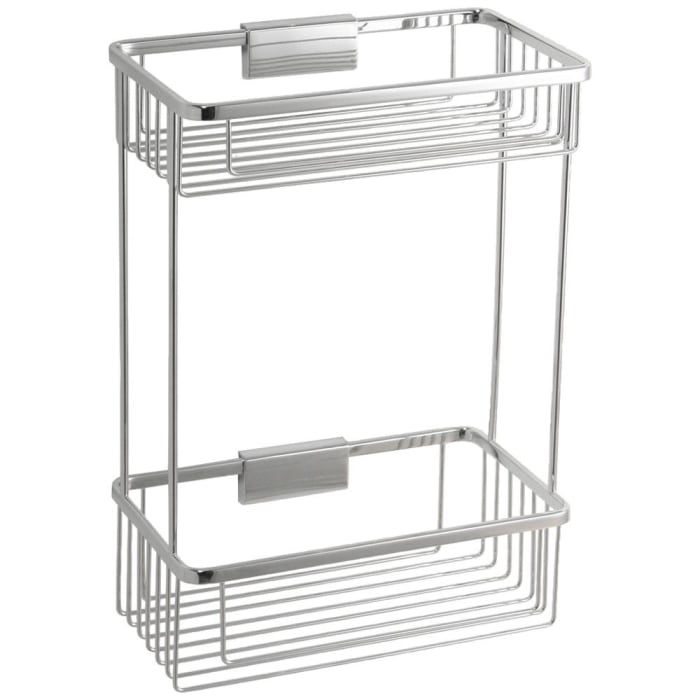 Bravat Duschkorb mit 2 Etagen 23 cm