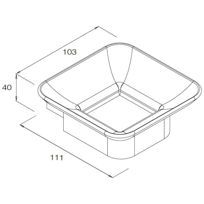 Bravat New York Seifenablage
