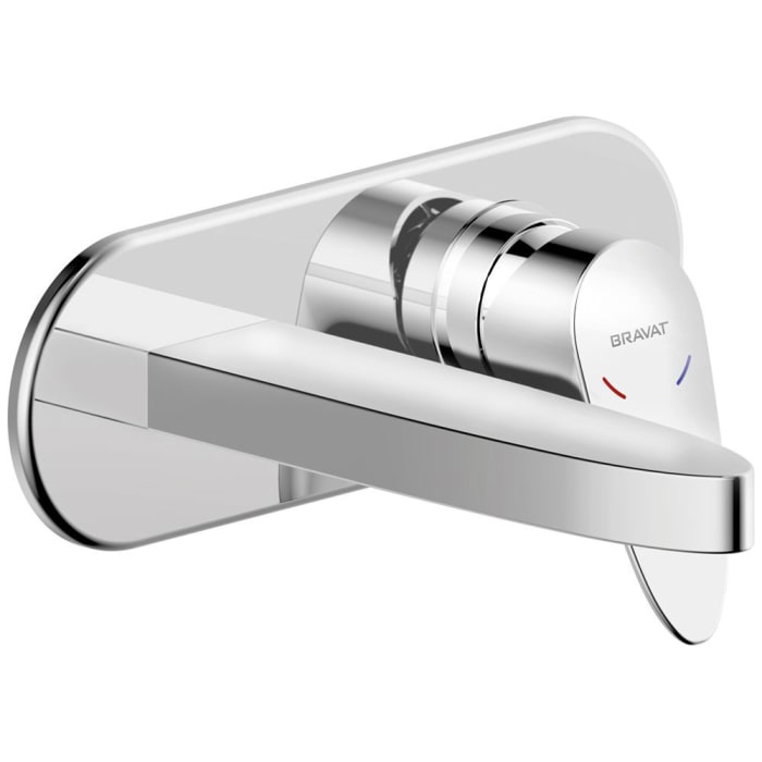 Bravat Palma Waschtisch-Wandarmatur