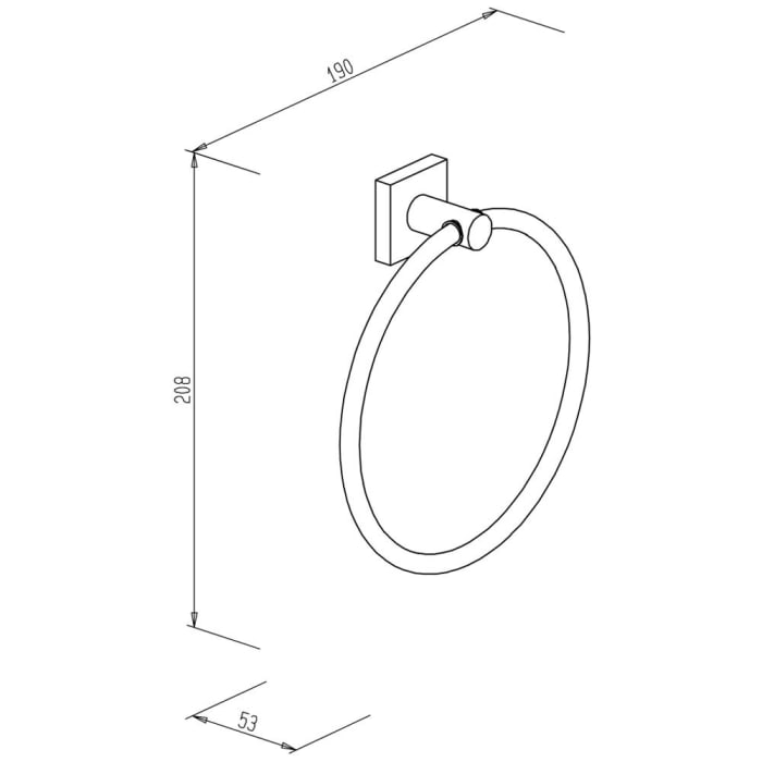 Bravat Quaruna Handtuchring