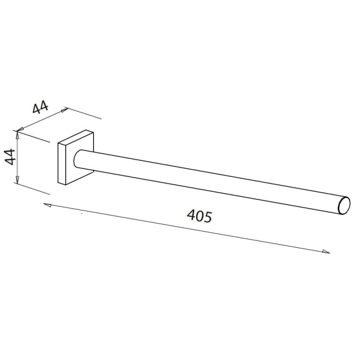 Bravat Quaruna Handtuchstange 1-armig
