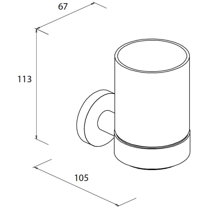 Bravat Varuna Glashalter