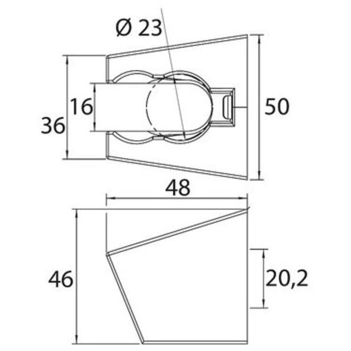 Bravat Wandhalter für Handbrause