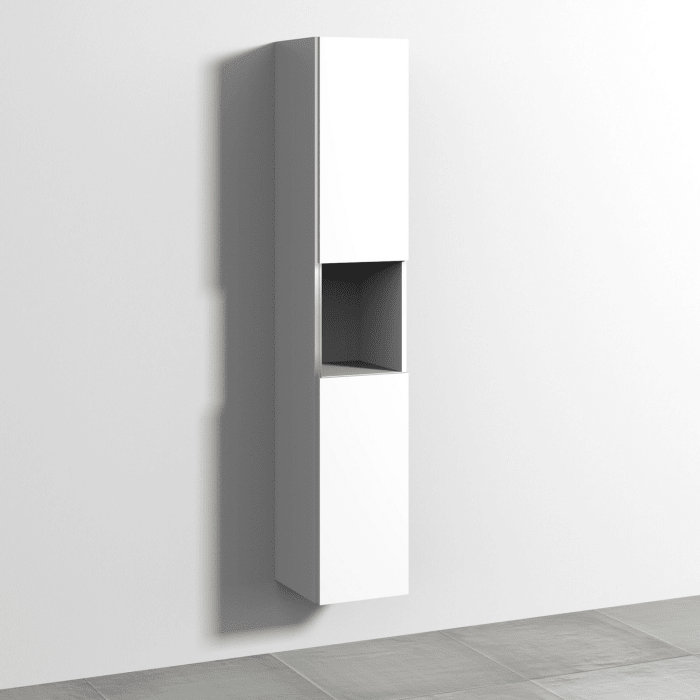 Sanipa 3way Hochschrank 30 cm, 1 offenes Fach, 2 Türen mit Türanschlag rechts