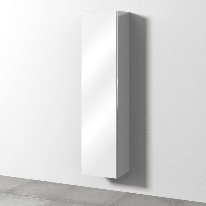 Sanipa 3way Hochschrank 40 cm, 1 Tür mit Türanschlag links und Innenspiegel