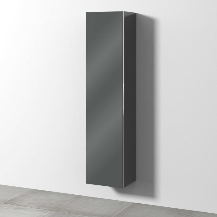 Sanipa 3way Hochschrank 40 cm, 1 Tür mit Türanschlag links und Innenspiegel