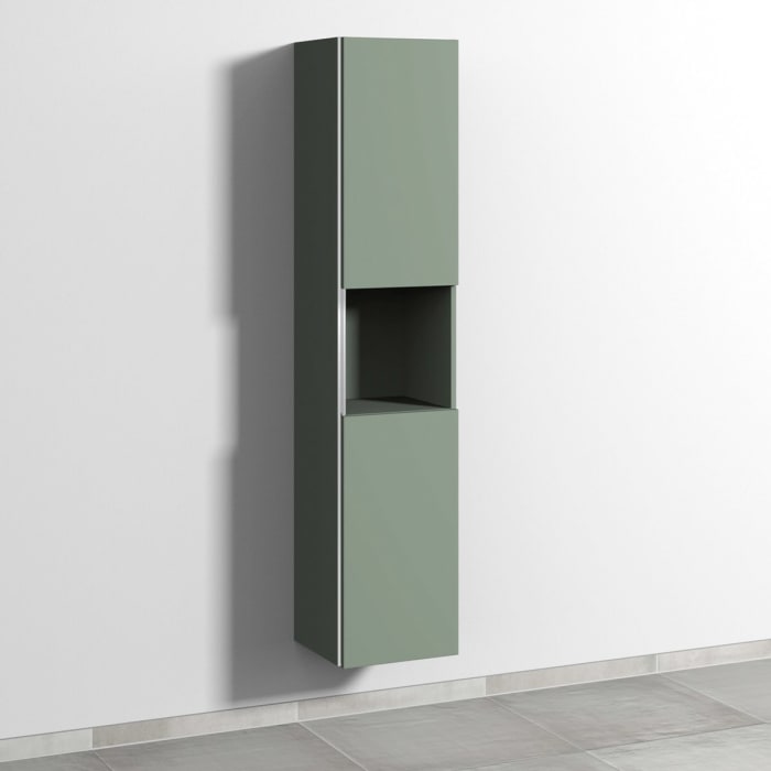 Sanipa 3way Hochschrank 35 cm, 1 offenes Fach, 2 Türen mit Türanschlag rechts