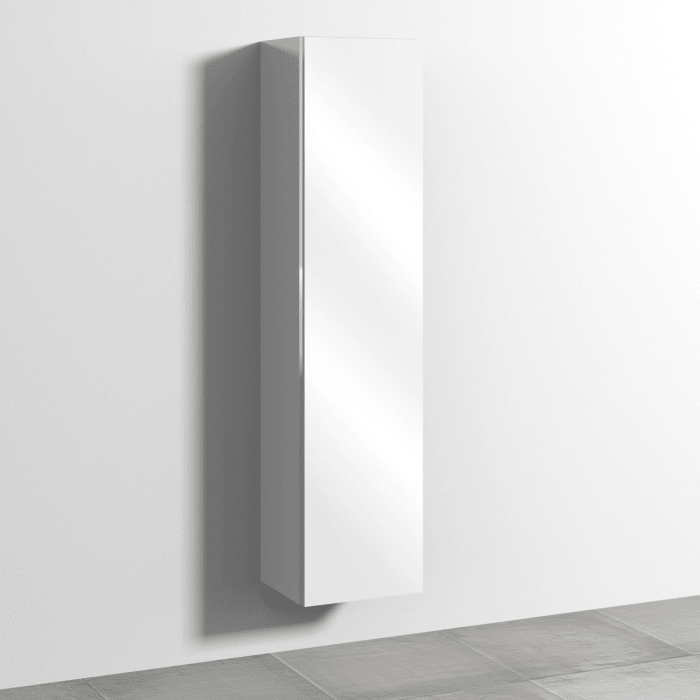 Sanipa 3way Hochschrank 40 cm, 1 Tür mit Türanschlag rechts und Innenspiegel