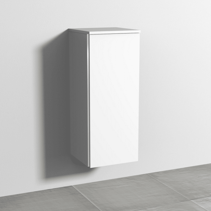 Sanipa 3way Mittelschrank 35 cm, 1 Tür mit Anschlag rechts, mit Griff-Leiste