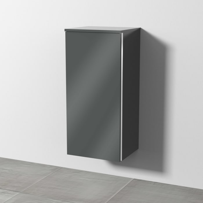 Sanipa 3way Mittelschrank 40 cm, 1 Tür mit Türanschlag links