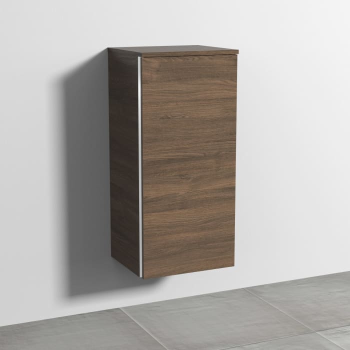 Sanipa 3way Mittelschrank 40 cm, 1 Tür mit Anschlag rechts, mit Griff-Leiste