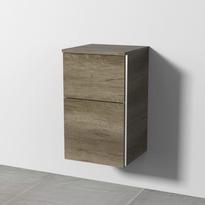 Sanipa 3way Unterschrank 35 cm, 2 Auszüge