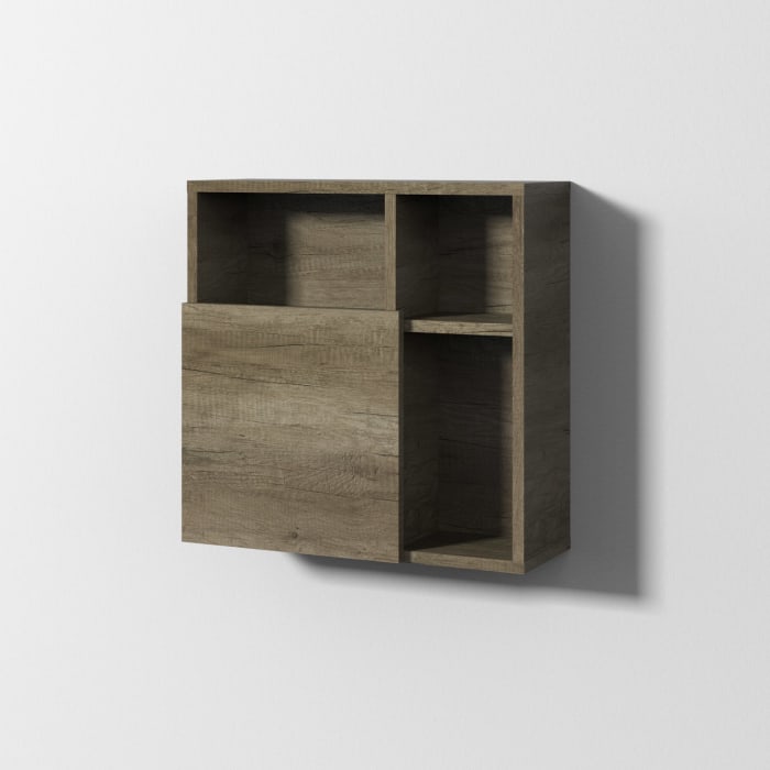 Sanipa 3way Würfelschrank 51 cm, 1 Tür mit Anschlag rechts oder links