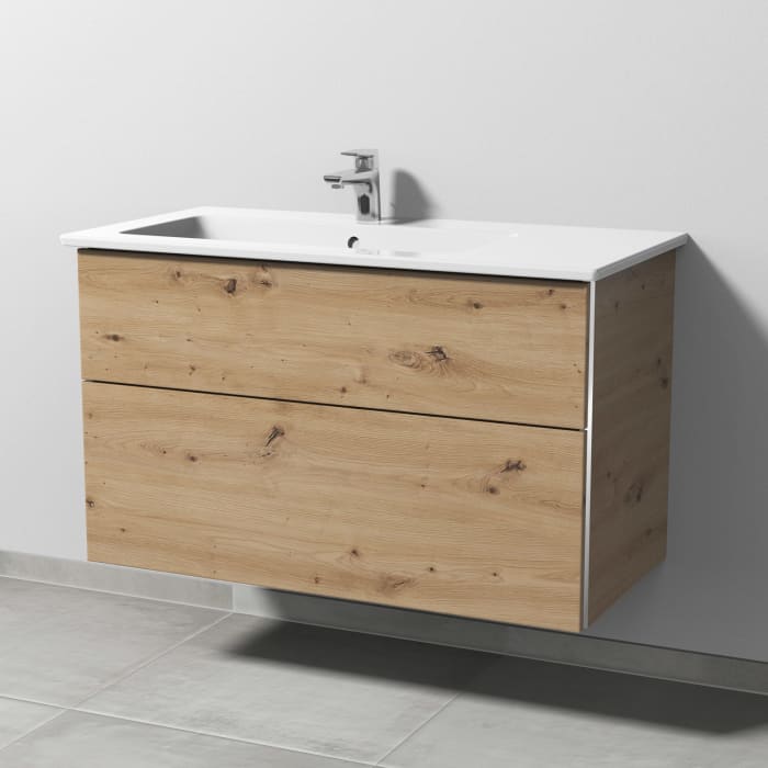 Villeroy & Boch Venticello Waschtisch mit Sanipa 3way Unterschrank 100 cm