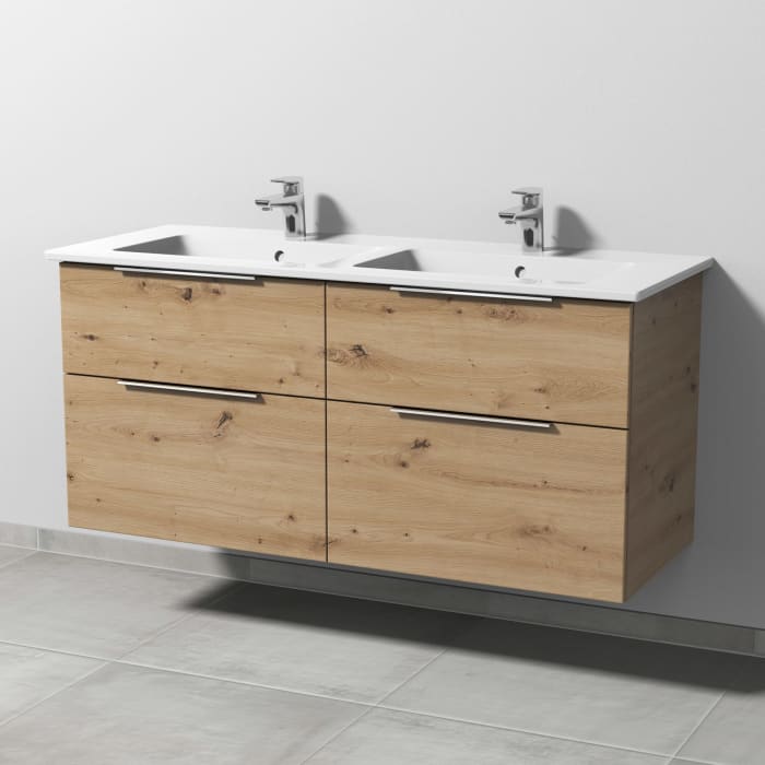 Villeroy & Boch Venticello Waschtisch mit Sanipa 3way Unterschrank 130 cm