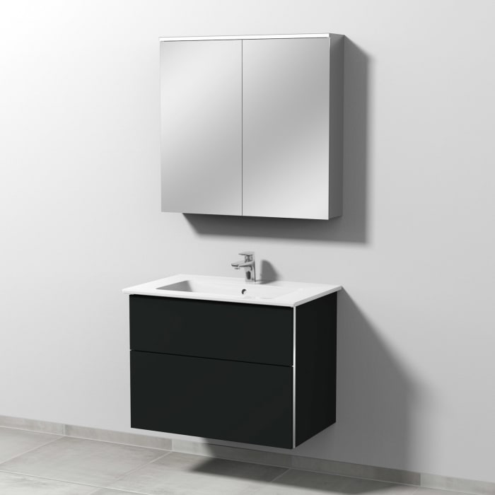 Villeroy & Boch Venticello Waschtisch mit Sanipa 3way Unterschrank 80 cm