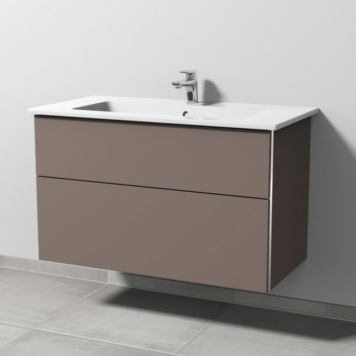 Villeroy & Boch Venticello Waschtisch mit Sanipa 3way Unterschrank 100 cm