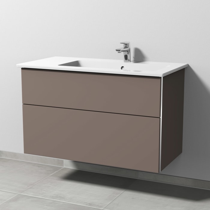 Villeroy & Boch Venticello Waschtisch mit Sanipa 3way Unterschrank 100 cm