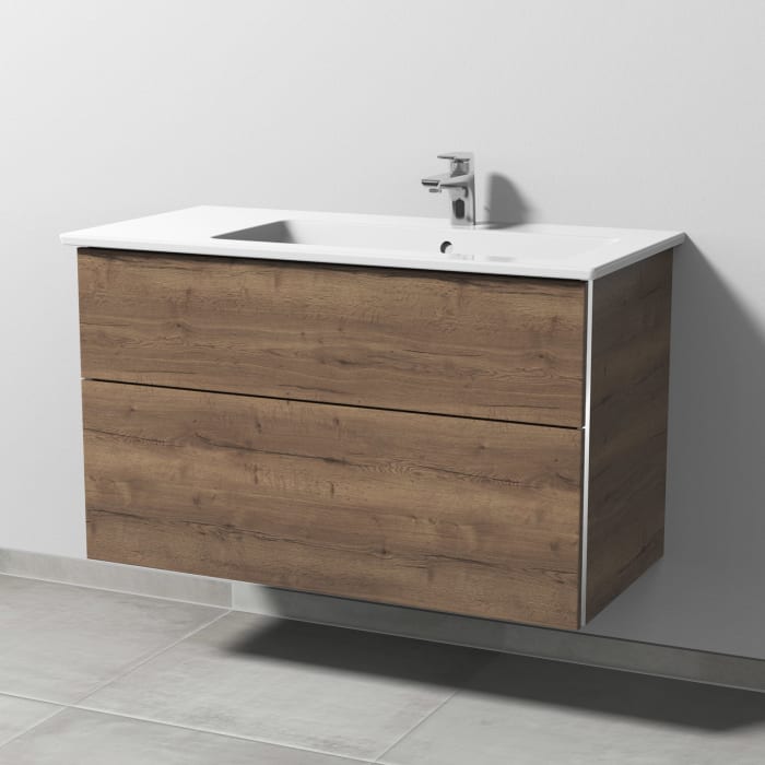 Villeroy & Boch Venticello Waschtisch mit Sanipa 3way Unterschrank 100 cm