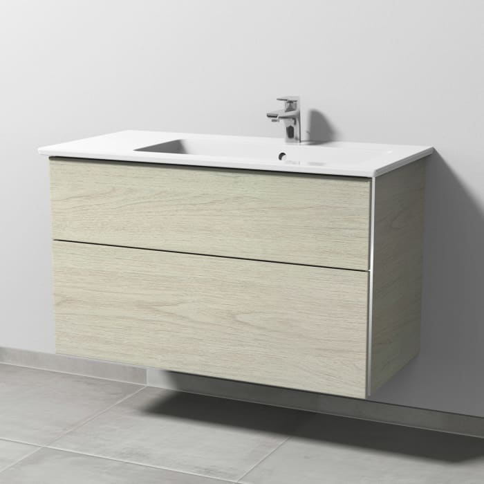 Villeroy & Boch Venticello Waschtisch mit Sanipa 3way Unterschrank 100 cm