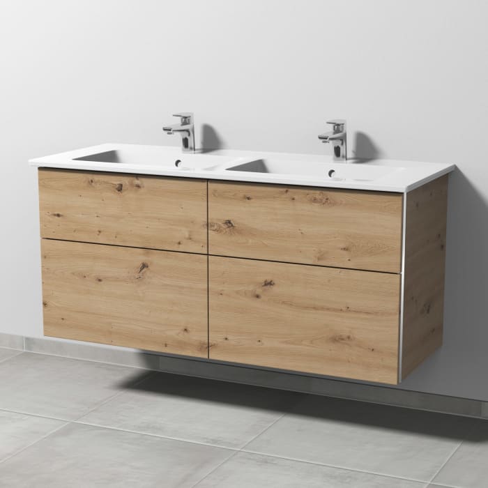 Villeroy & Boch Venticello Waschtisch mit Sanipa 3way Unterschrank 130 cm