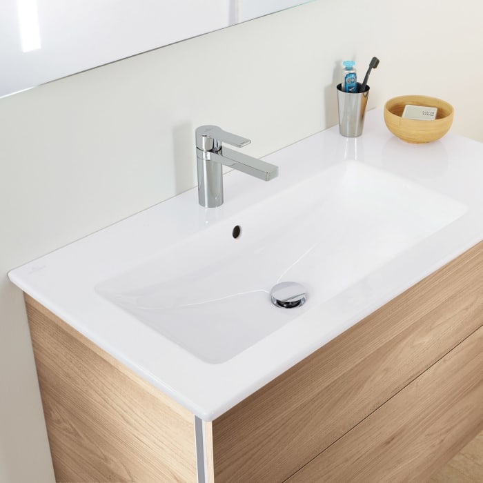 Villeroy & Boch Venticello Waschtisch mit Sanipa 3way Unterschrank 100 cm