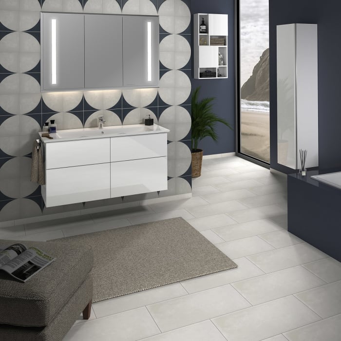 Villeroy & Boch Venticello Waschtisch mit Sanipa 3way Unterschrank 120 cm