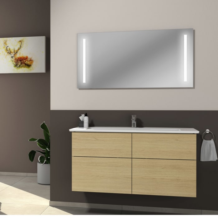 Villeroy & Boch Venticello Waschtisch mit Sanipa 3way Unterschrank 120 cm