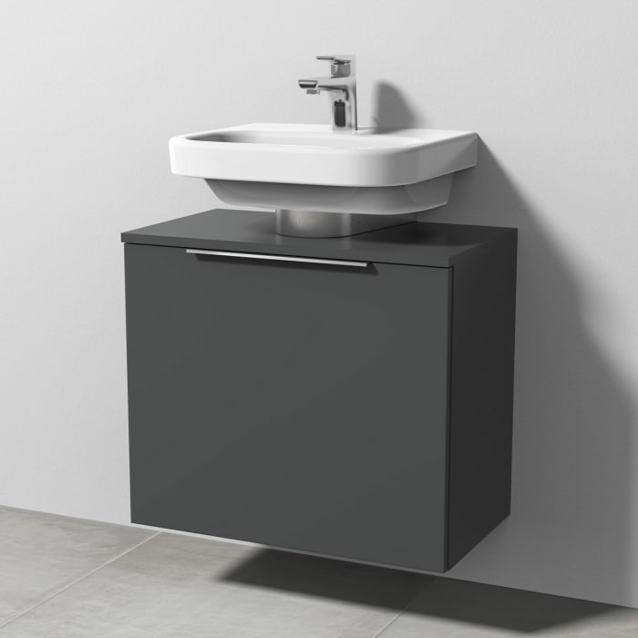 Sanipa 3way Universal-Waschtischunterbau 60 cm, 1 Auszug, mit Aufsatzgriff