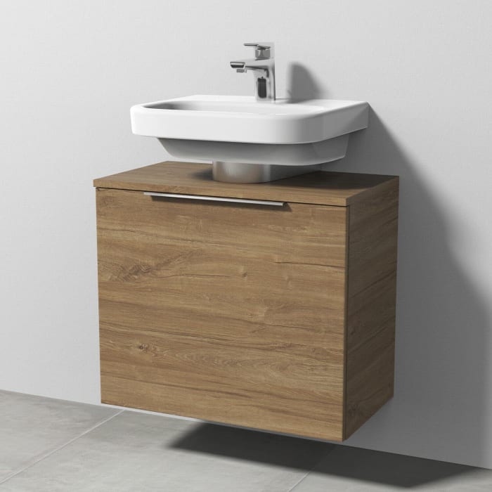Sanipa 3way Universal-Waschtischunterbau 60 cm, 1 Auszug, mit Aufsatzgriff