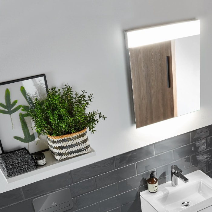 Sanipa Cubes Ablagekonsole 190,1 - 200 cm, Sondermaß