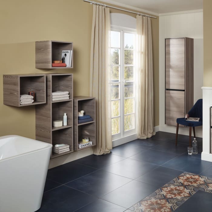 Sanipa Cubes Regalmodul offen 35 x 105 x 32,8 cm