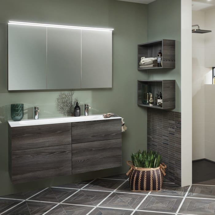 Sanipa Cubes Regalmodul offen 35 x 70 x 18 cm