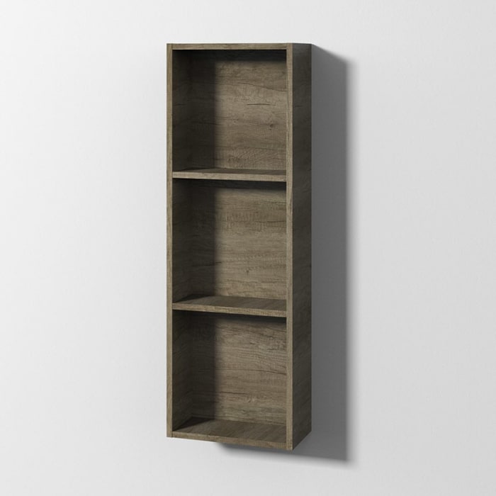 Sanipa Cubes Regalmodul offen 35 x 105 x 18 cm mit 3 Fächer